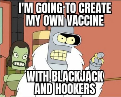 bender - I'M Going To Create My Own Vaccine With Blackjack And Hookers