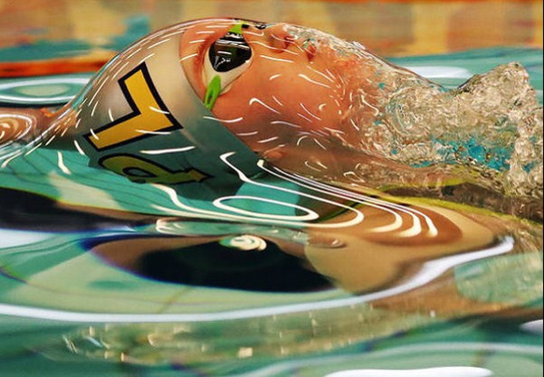 swimmer surface tension