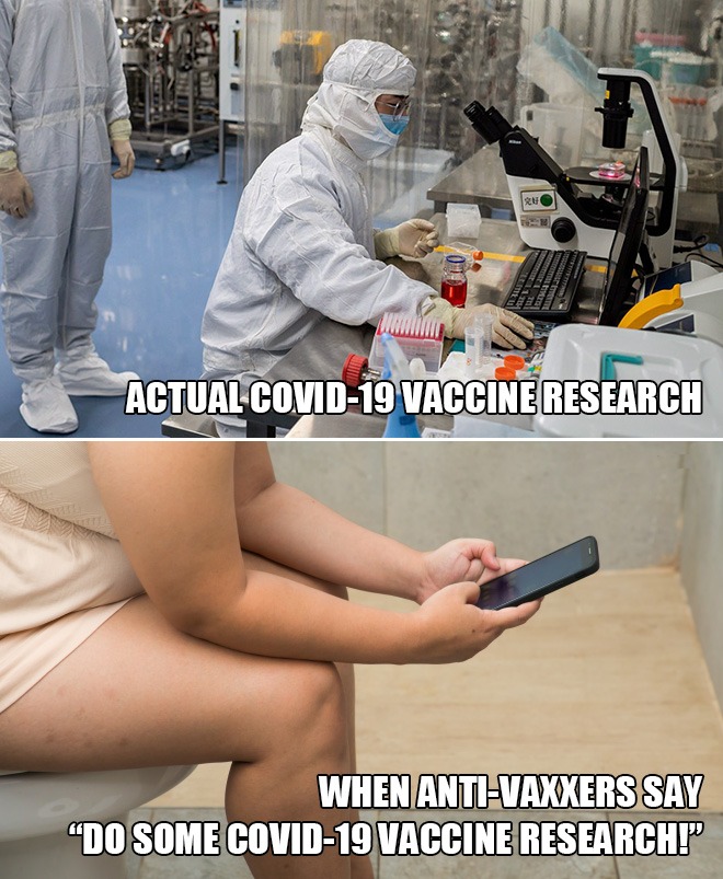 scientists working on coronavirus - Ru Wa Actual Covid19 Vaccine Research When AntiVaxxers Say "Do Some Covid19 Vaccine Research!"