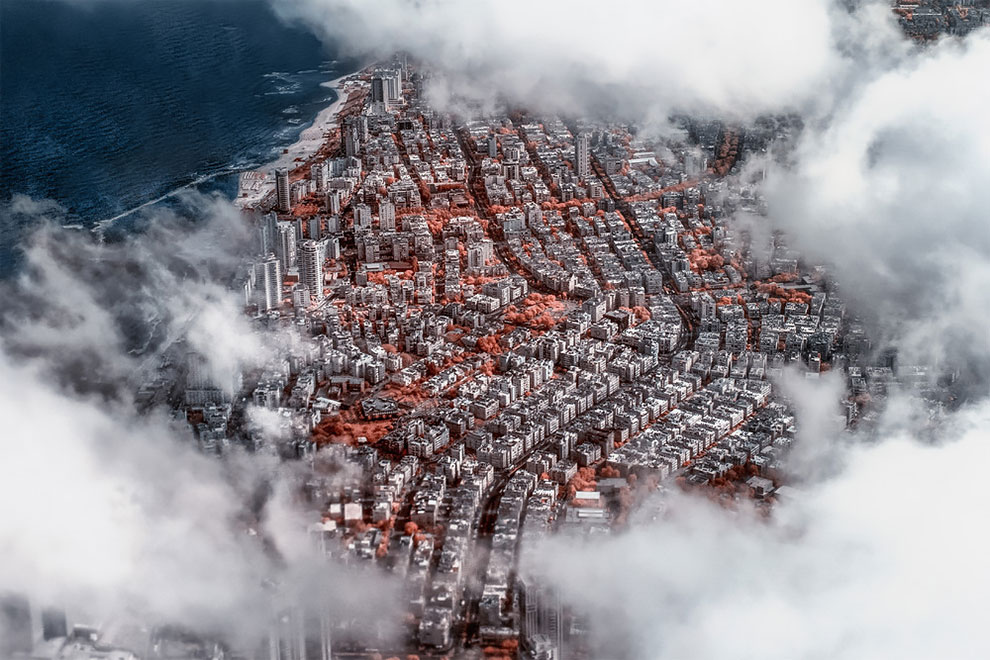 A Glance Through the Clouds, in the aerial category. (Photo by Vladimir Migutin)