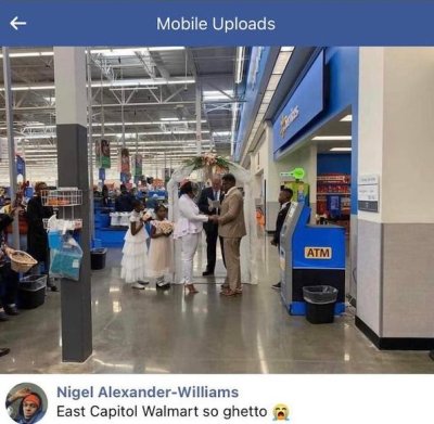 people of walmart - Mobile Uploads Atm Nigel AlexanderWilliams East Capitol Walmart so ghetto