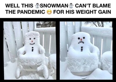 sowelu the best 2002 2009 - Well This Snowman Can'T Blame The Pandemic For His Weight Gain