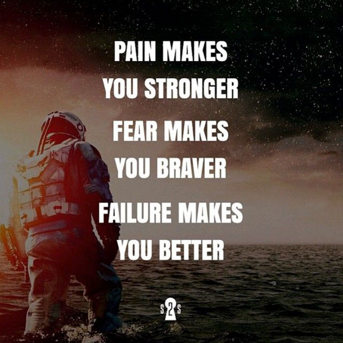 atmosphere - Pain Makes You Stronger Fear Makes You Braver Failure Makes You Better sas