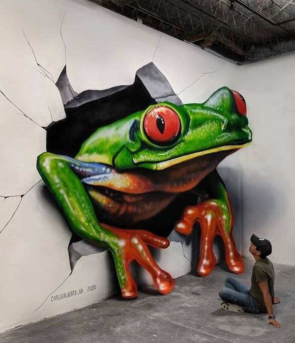 34 Amazing 3D Street Art Works