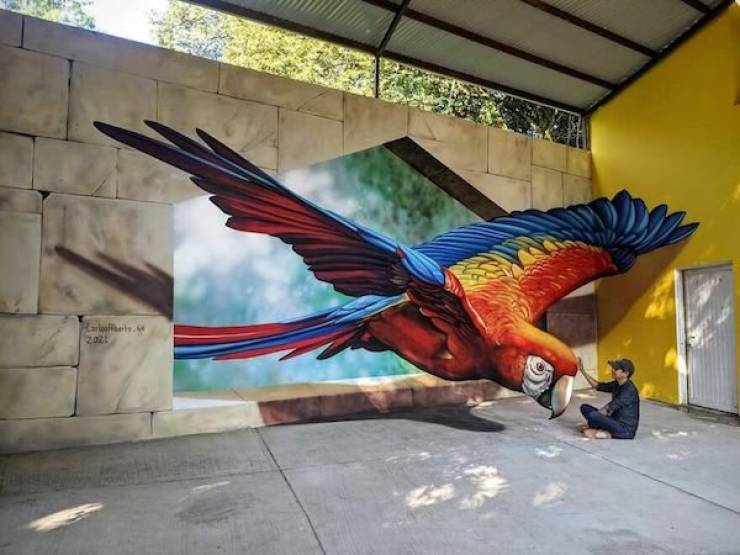 34 Amazing 3D Street Art Works