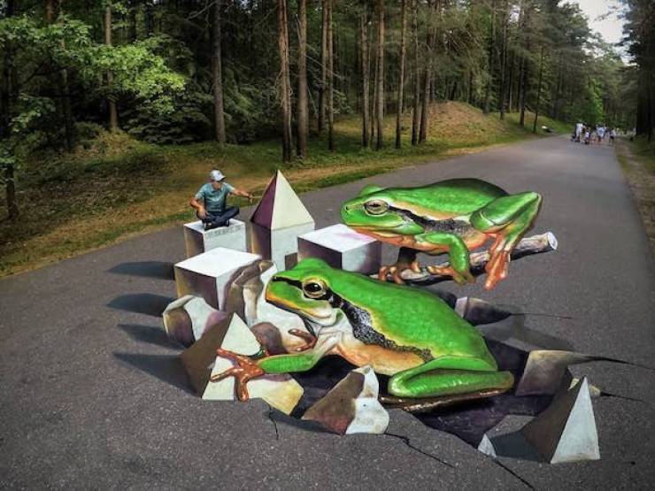 34 Amazing 3D Street Art Works