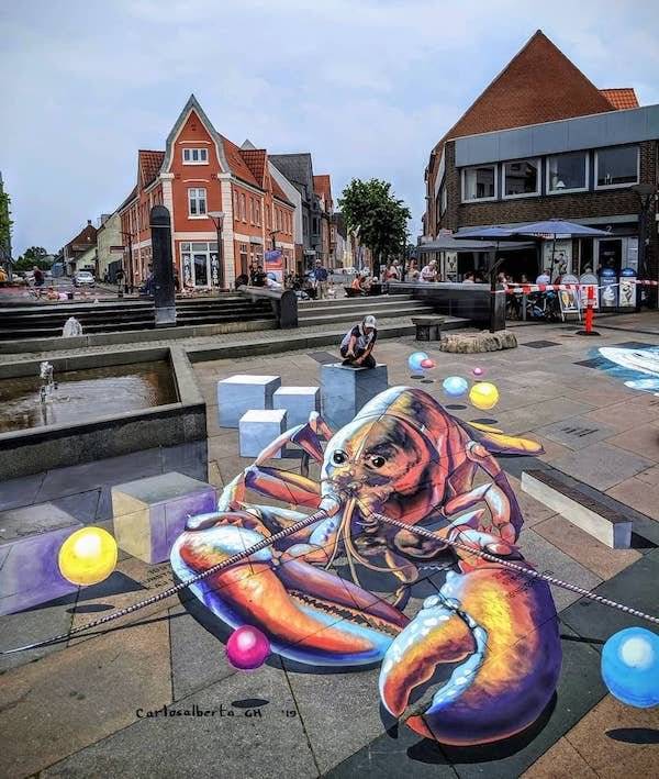 34 Amazing 3D Street Art Works