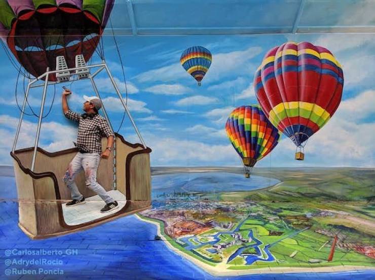 34 Amazing 3D Street Art Works