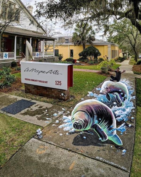 34 Amazing 3D Street Art Works