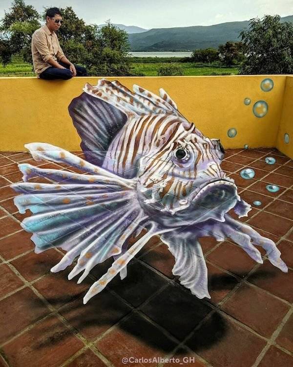 34 Amazing 3D Street Art Works