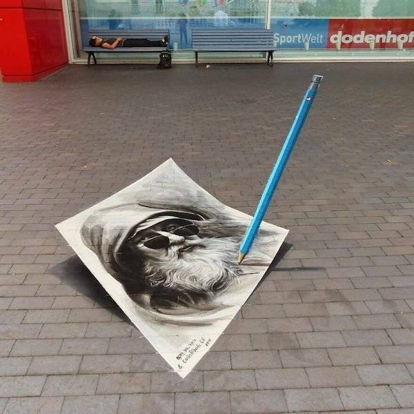 34 Amazing 3D Street Art Works