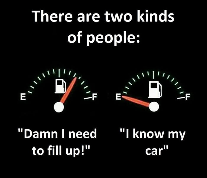 two types of people gas meme - There are two kinds of people E