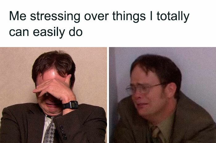 dwight schrute - Me stressing over things I totally can easily do