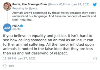 PETA Is Getting Roasted For Suggesting Animal Insult Alternatives