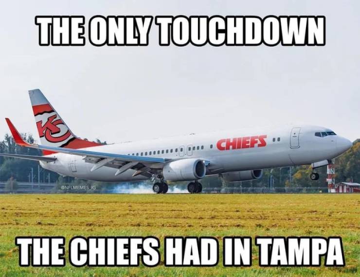 Kansas City Chiefs - The Only Touchdown Chiefs Onflmemes Ig The Chiefs Had In Tampa