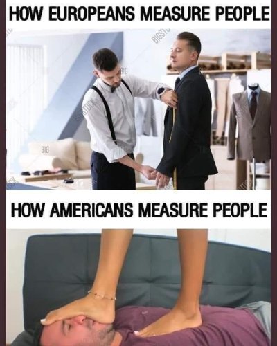 americans measure people - How Europeans Measure People Bigst How Americans Measure People