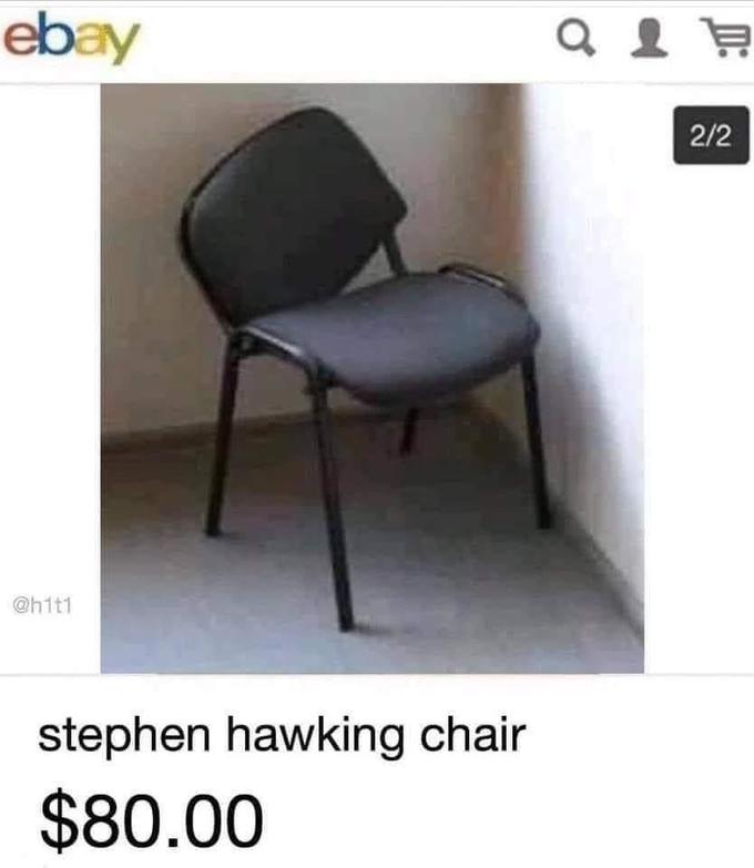 stephen hawking chair - ebay al 22 stephen hawking chair $80.00