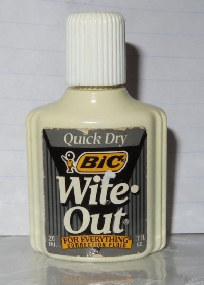 hardware - Quick Dry Bic " Wite Out mi 20 For EVERYTHING711 Correction Fluid Oz