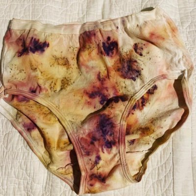 “Plant Dyed Underwear On Etsy.”