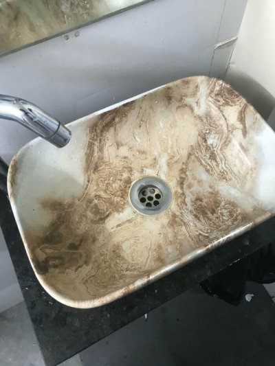 “This is apparently a clean wash basin.”