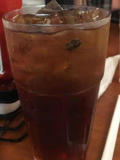 "I found this in my drink at a restaurant."