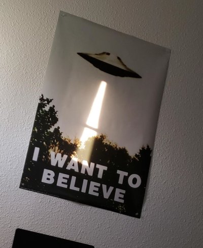 light fixture - I Want To Believe