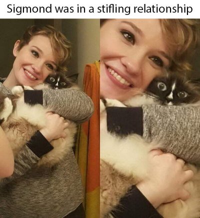 fur - Sigmond was in a stifling relationship