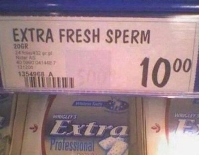 Extra Fresh Sperm 20GR 31200 1354968 1000 Horales > Extra Professional