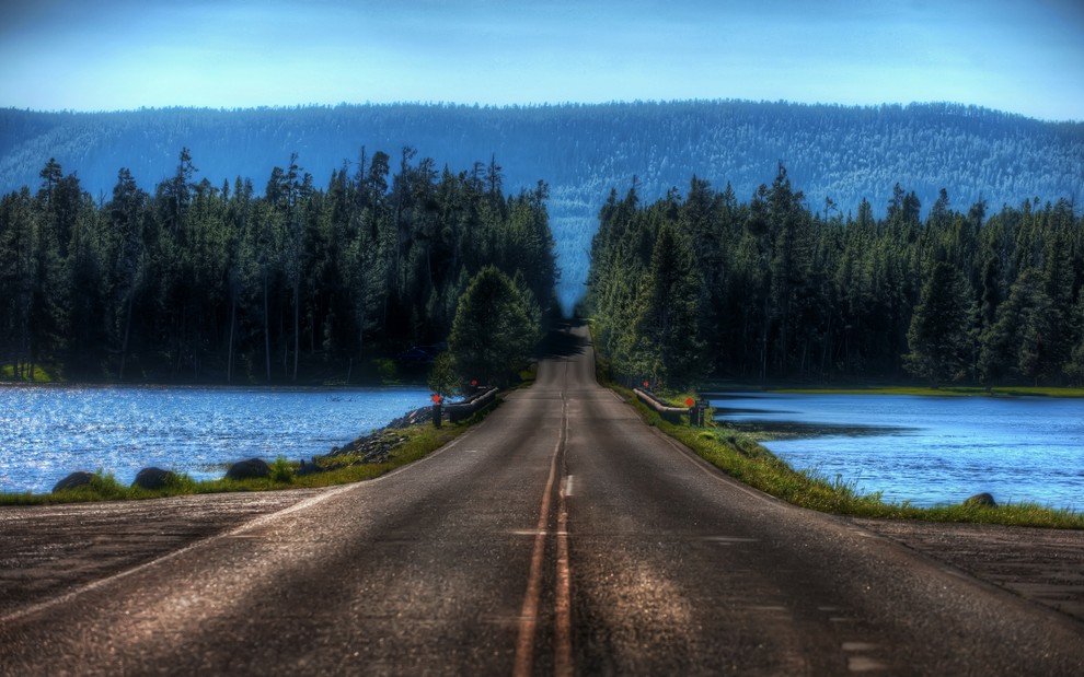 There is only one road in Canada