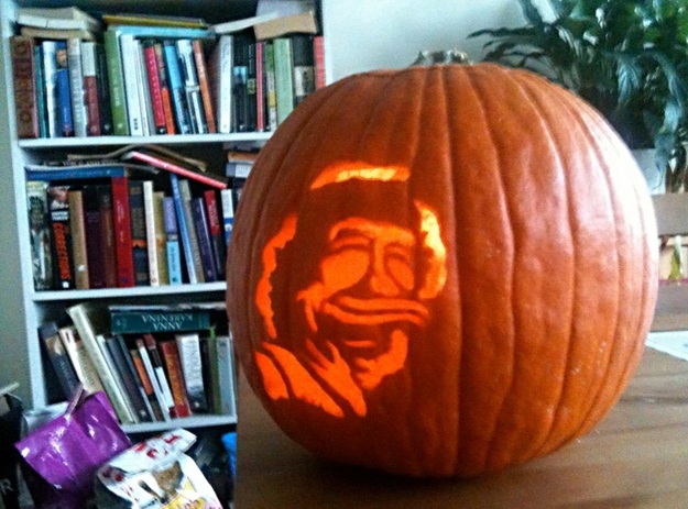 gaddafi pumpkin