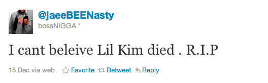 People Who Thought Lil Kim died