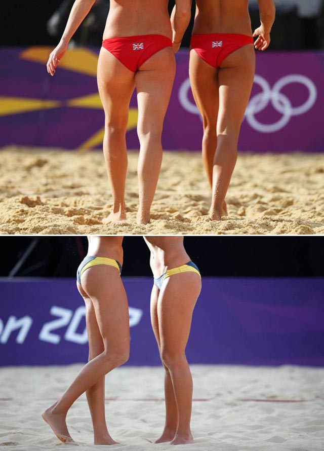 Olympic Sports Photographed Like Beach Volleyball