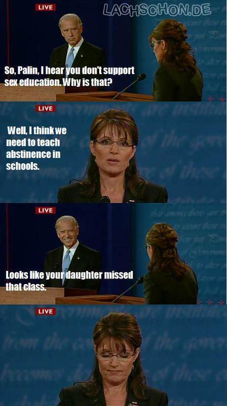 Palin Biden Debate Gallery