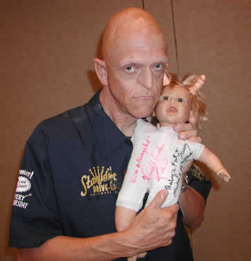 Michael Berryman...yes he really looks this creepy
