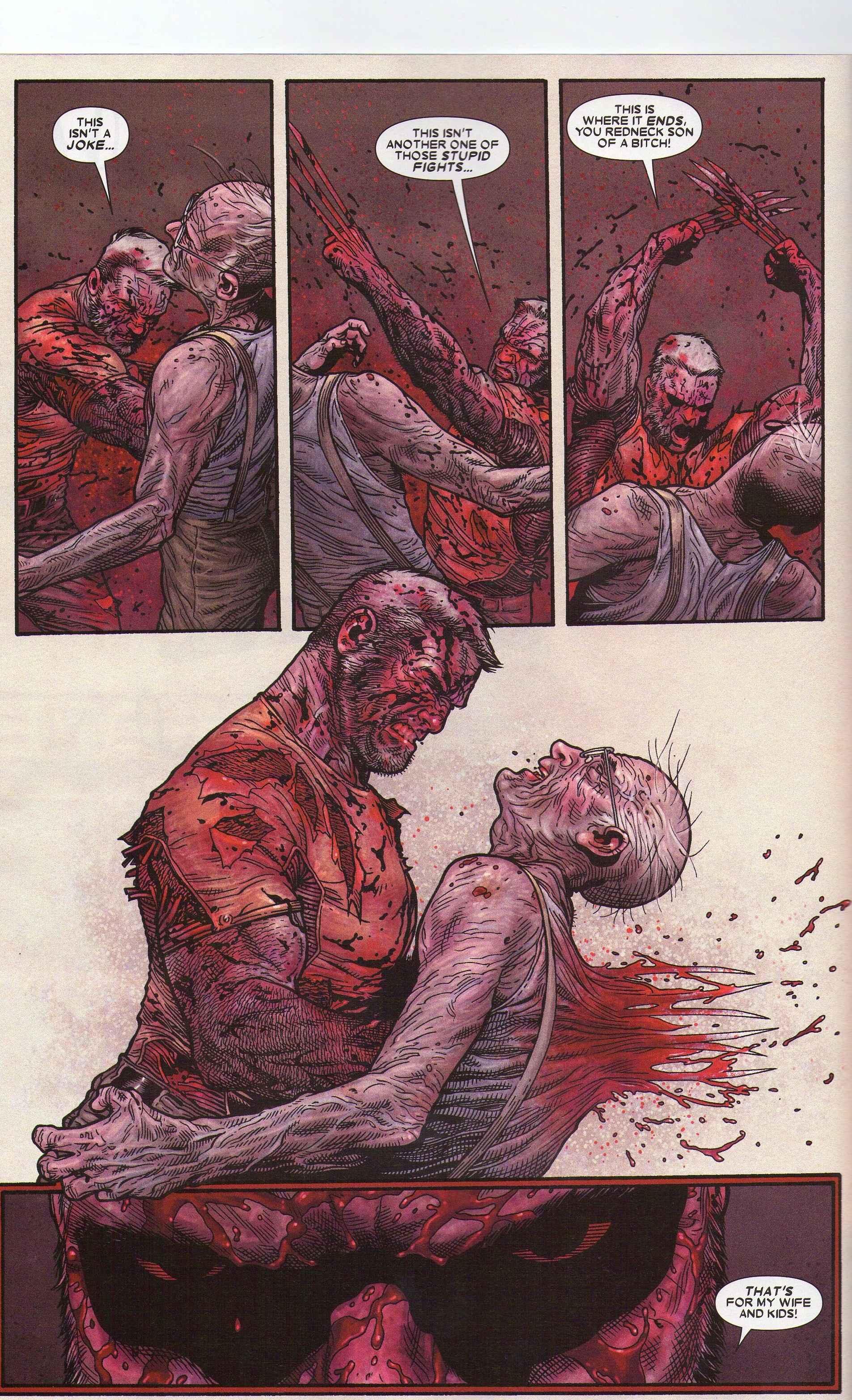 Wolverine #72 - Old Man Logan Part 8 Conclusion-B - Gallery | eBaum's World