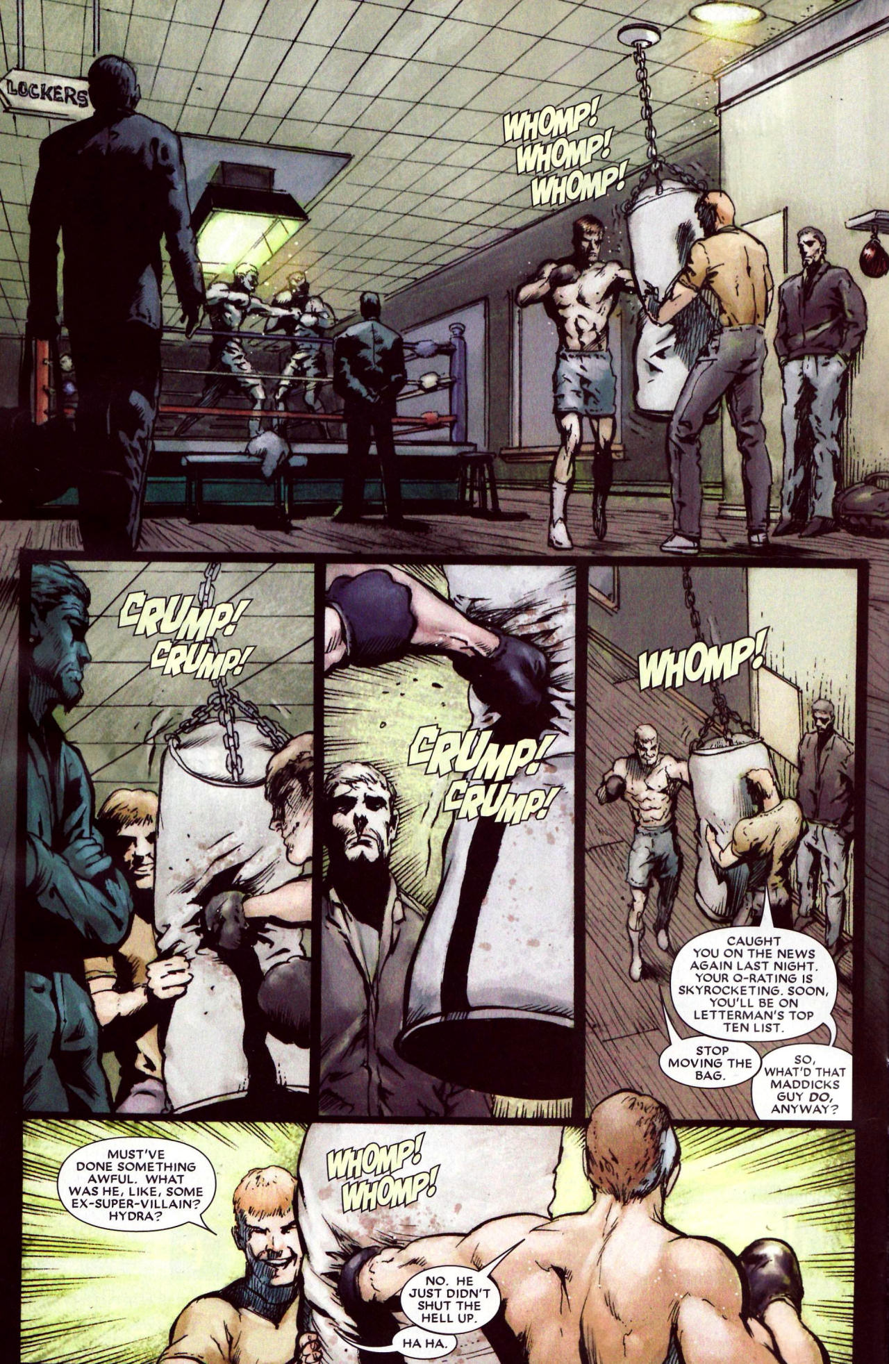  Moon Knight #15 - God And Country, Chapter Two