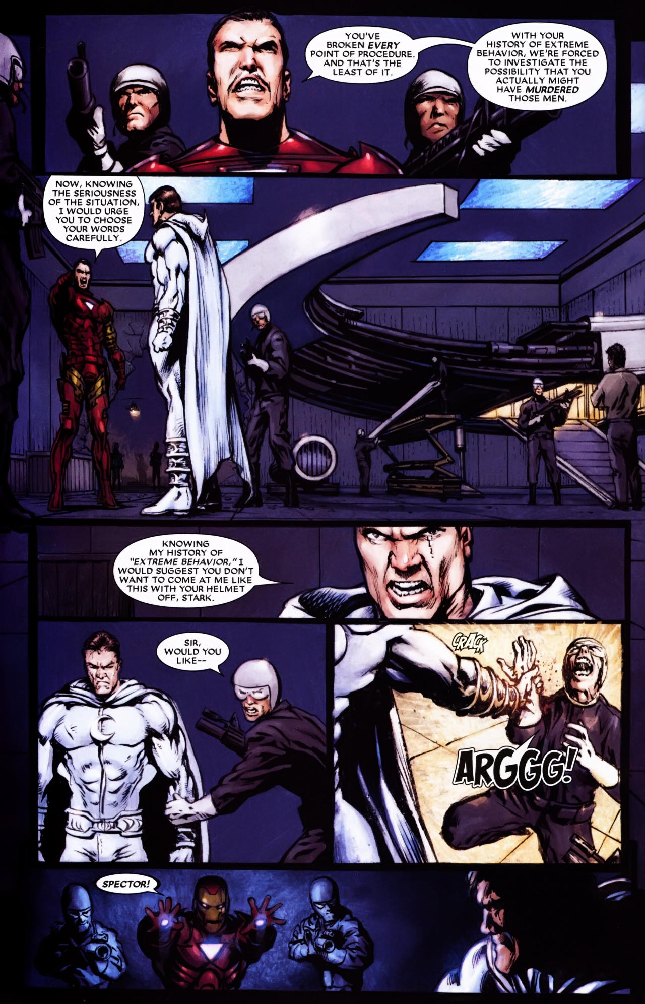  Moon Knight #18 - God and Country, Chapter Five