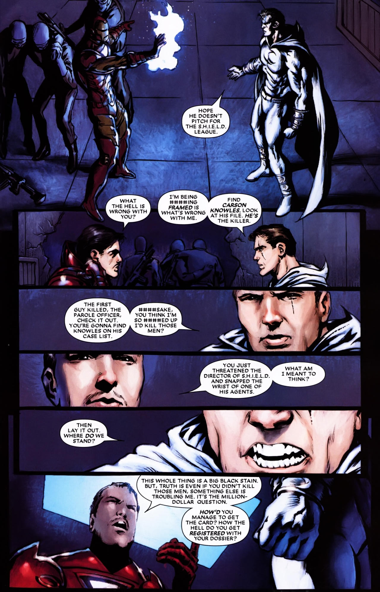 Moon Knight #18 - God and Country, Chapter Five