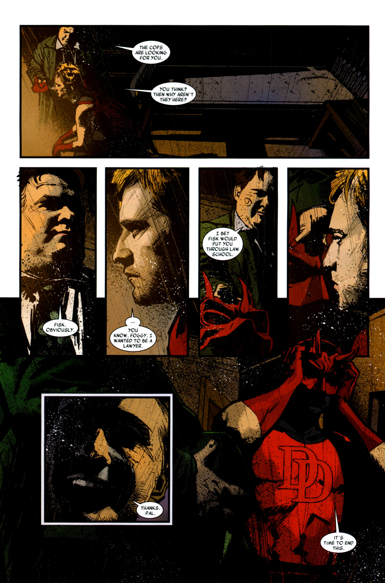Daredevil Noir #4 (of 4) - Liar's Poker Part 4