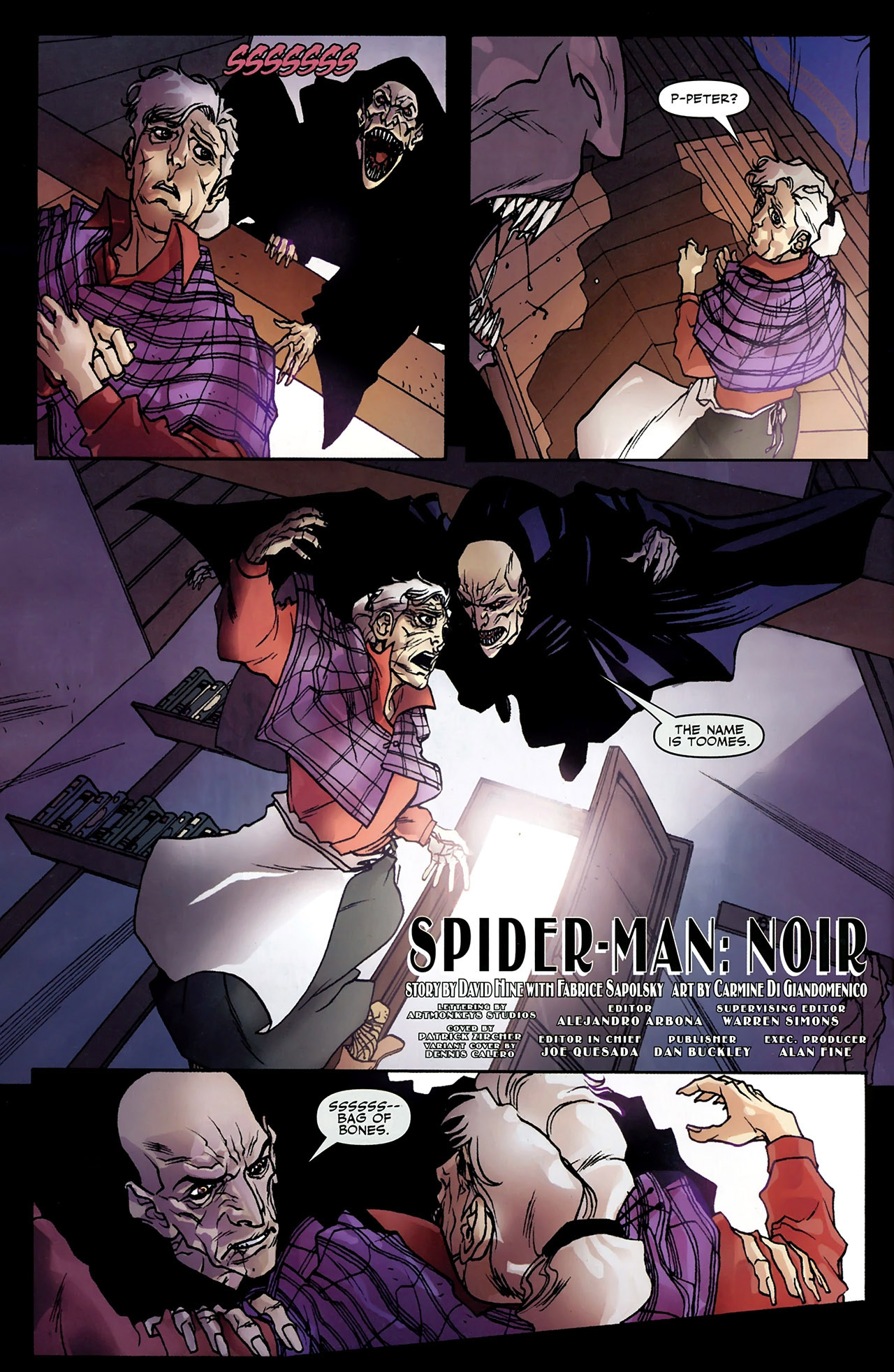 Spider-Man: Noir #4 (of 4) 