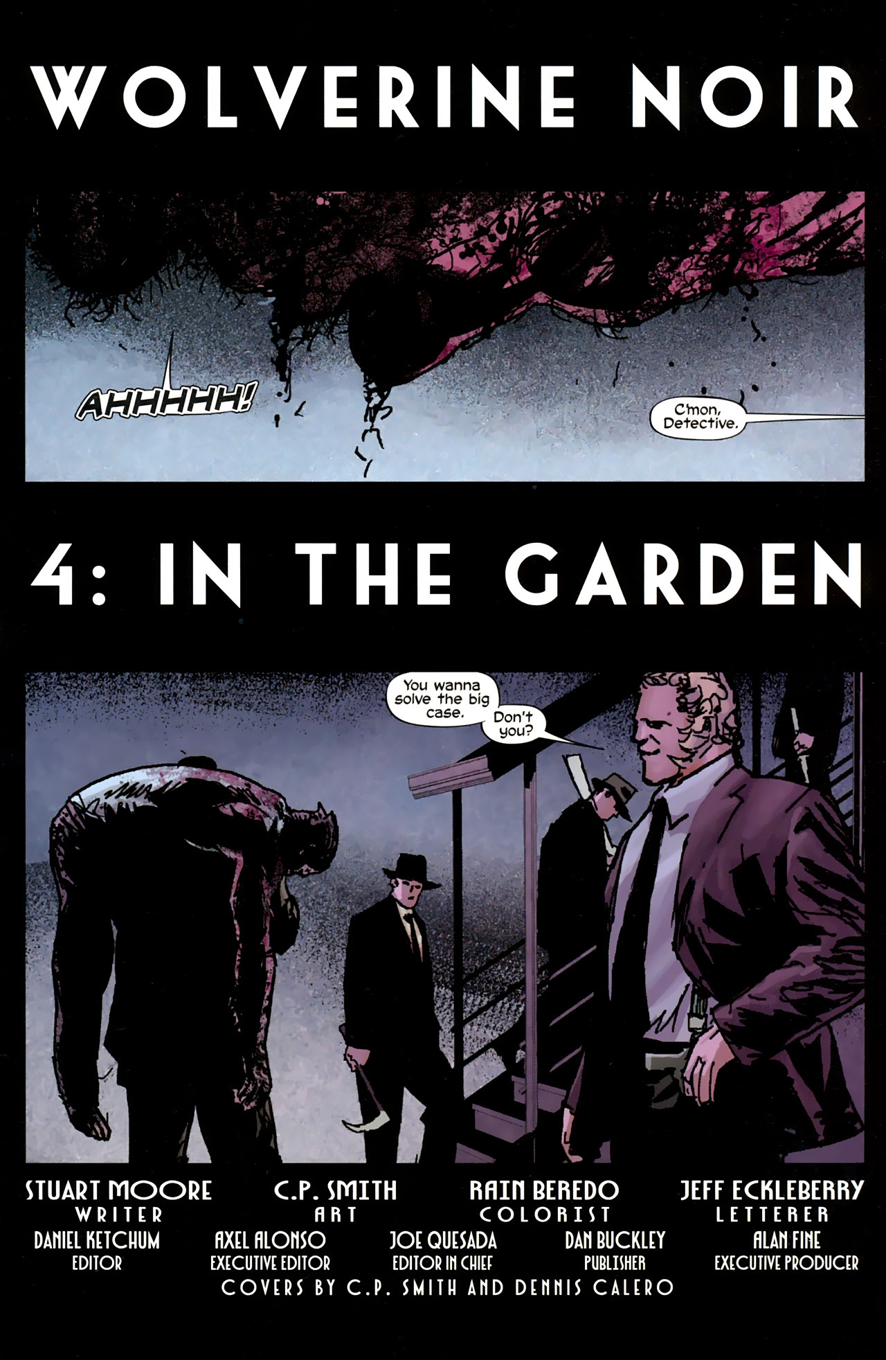 Wolverine Noir #4 (of 4) - In The Garden