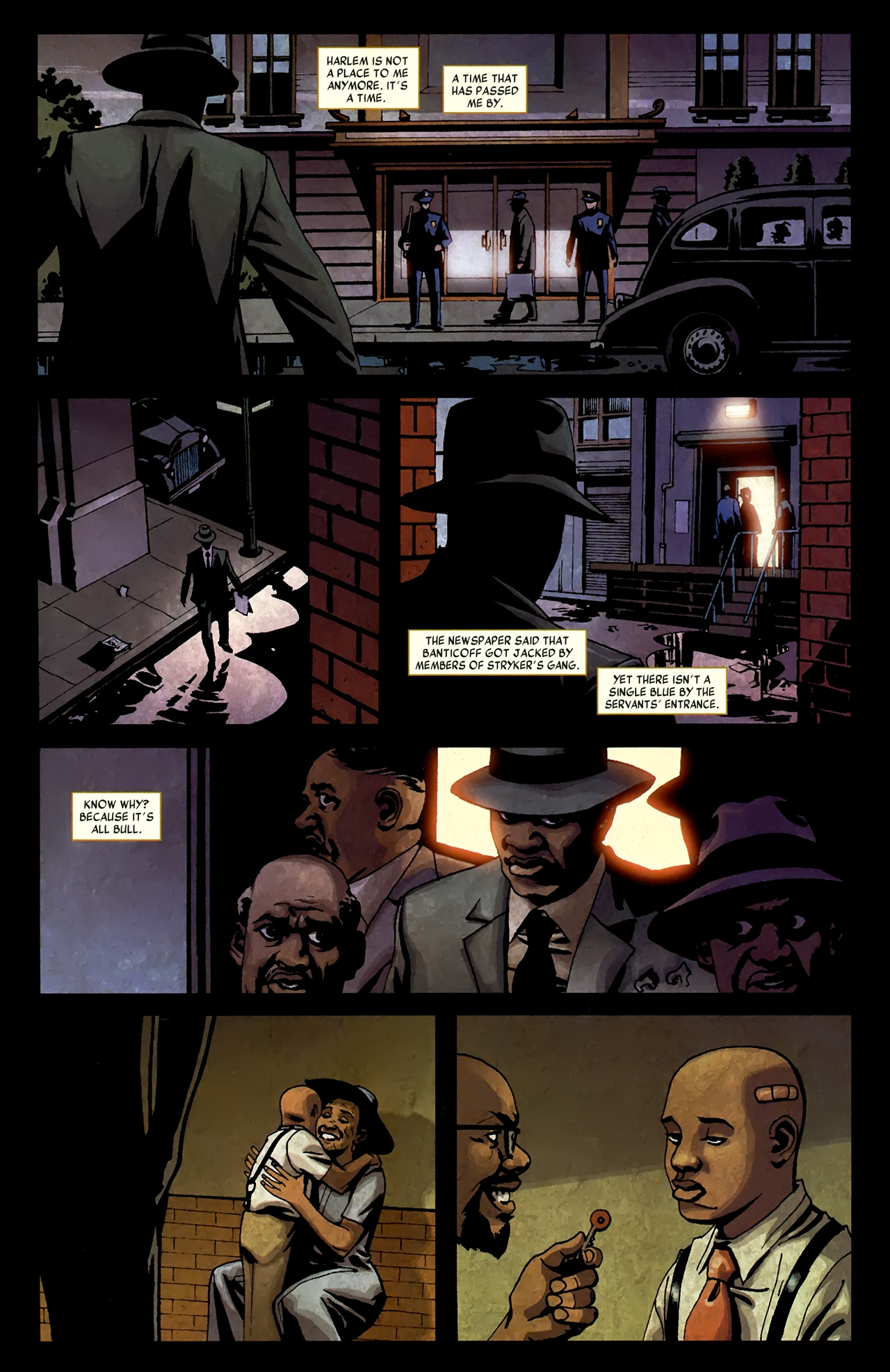 Luke Cage Noir #4 (of 4) - Moon Over Harlem, Part 4 