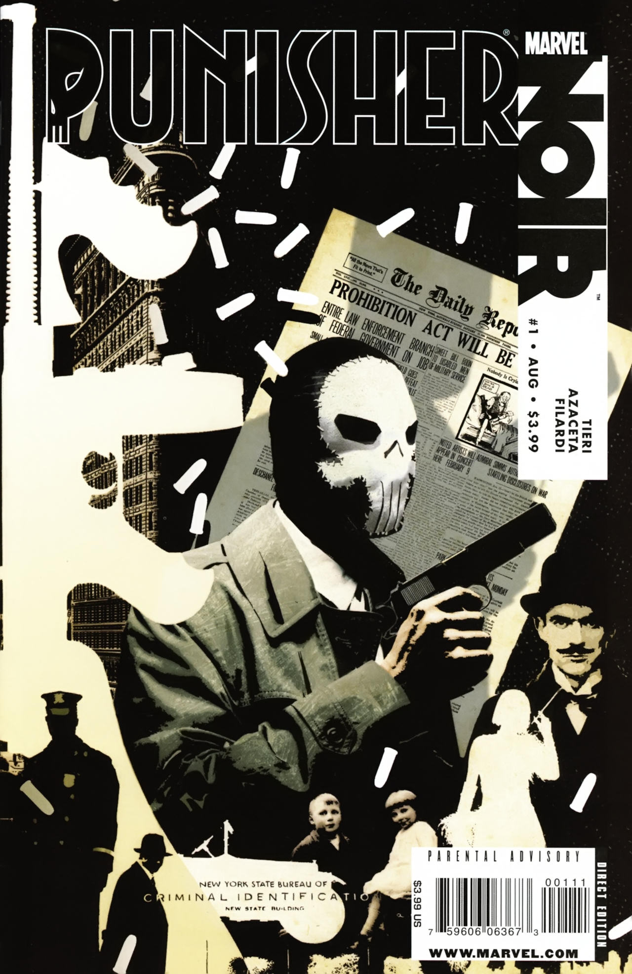 Punisher Noir #1 (of 4) - Home Is Where The WAR Is