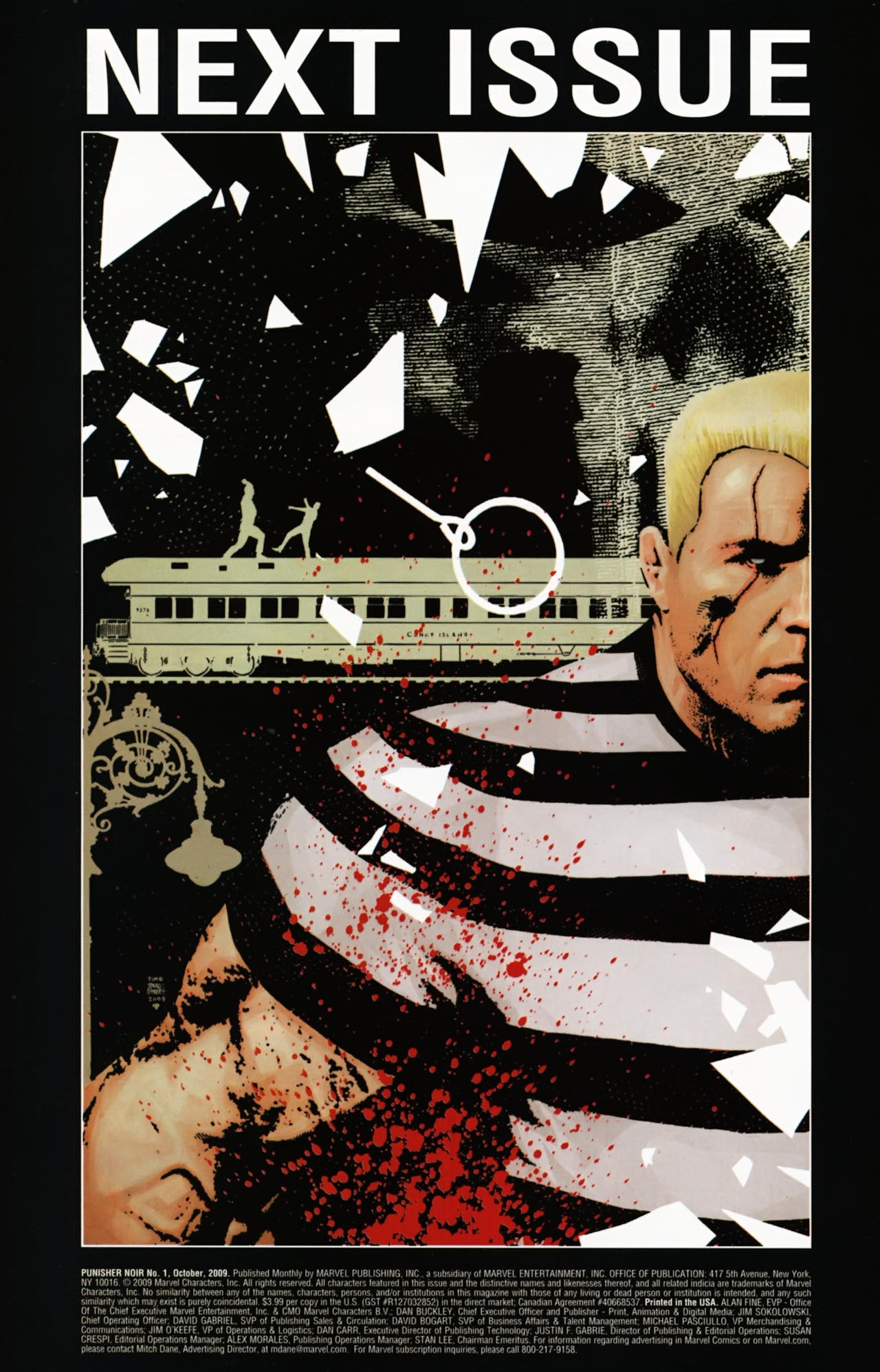 Punisher Noir #1 (of 4) - Home Is Where The WAR Is