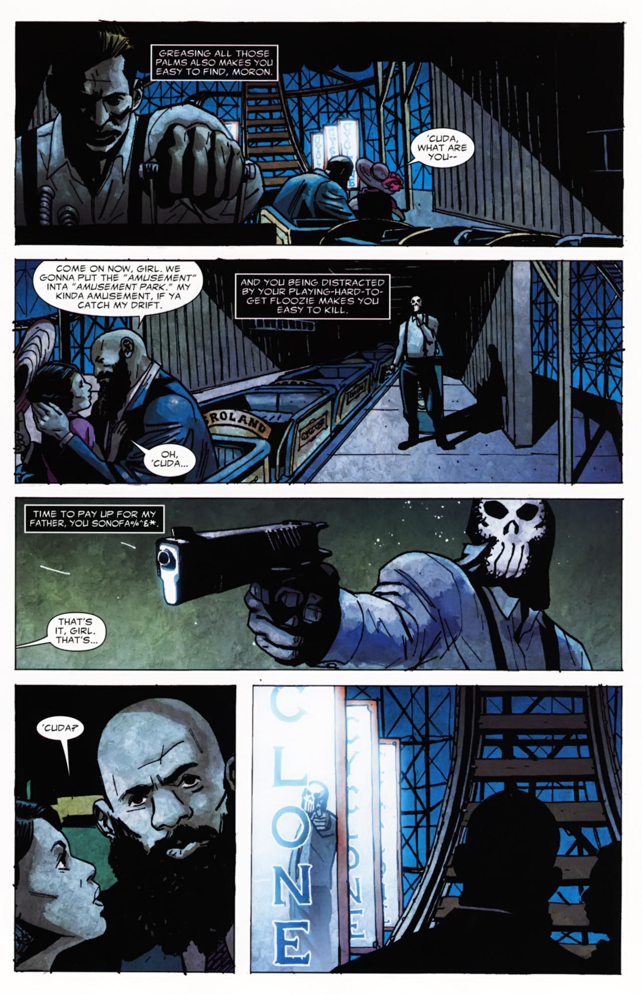 Punisher Noir #3 (of 4) - Two Down...