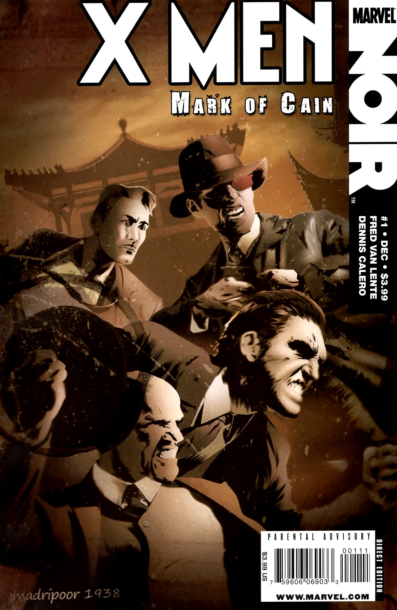 X-Men Noir Mark Of Cain #1 (of 4) 