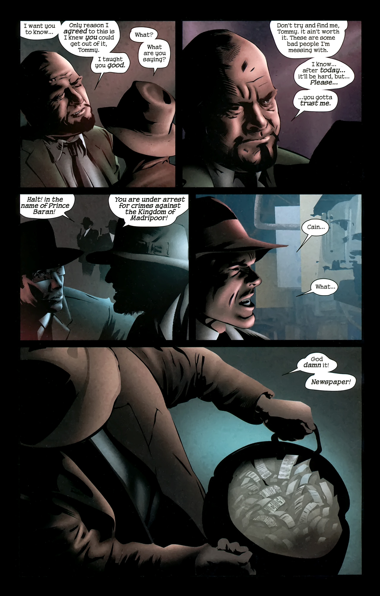 X-Men Noir Mark Of Cain #1 (of 4) 