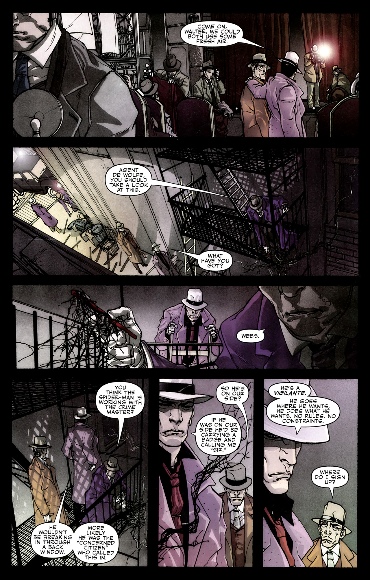 Spider-Man Noir Eyes Without A Face #2 (of 4)