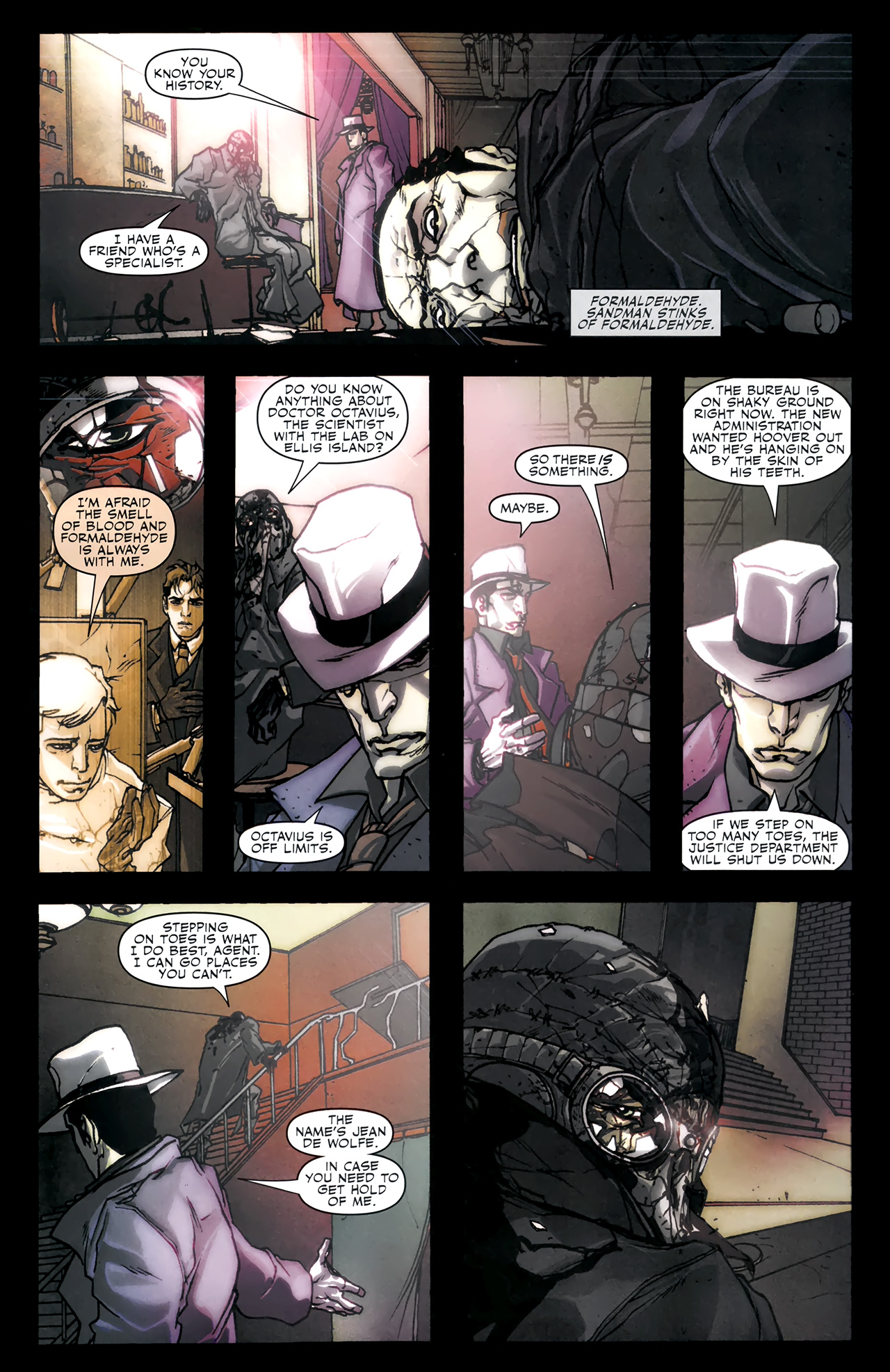 Spider-Man Noir Eyes Without A Face #3 (of 4)