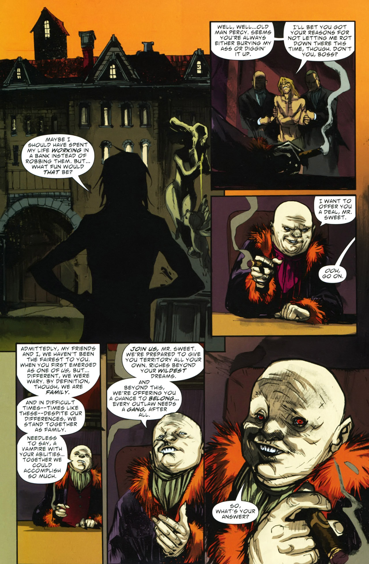 American Vampire #5 - Curtain Call; If Thy Right Hand Offend Thee; Cut it Off